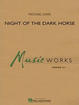 Night of the Dark Horse Concert Band sheet music cover